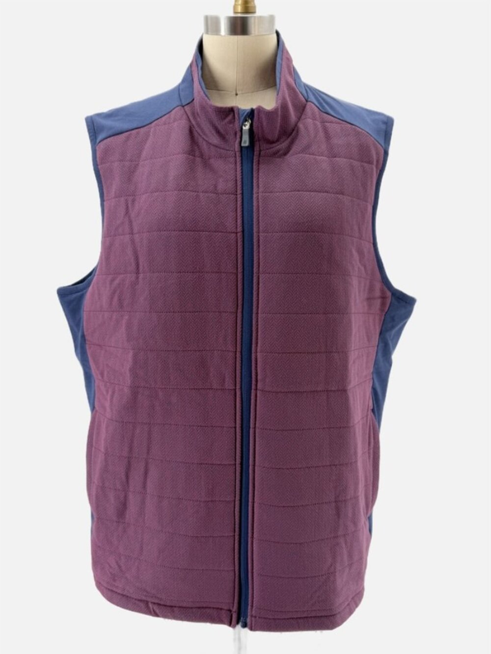 Holderness & Bourne Perry Men's Vest XL Claret/Maroon